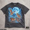 Three American Woodcock Moon Shirt, Timberdoodle Bird Tshirt, Birdwatching Gift, Wildlife Nature Graphic Tee for Bird Lovers, Meep Bird Tee