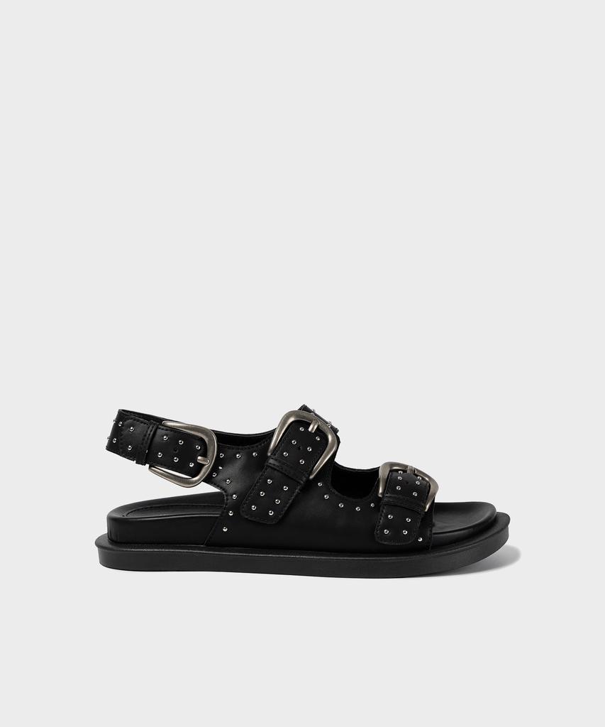 Сандалии Khiho Trinity Buckle Черные