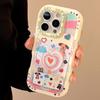 Dopamine Love Puppy Подходит для чехла для мобильного телефона Apple 16 Iphone13 Зеркальный кронштейн 15promax14