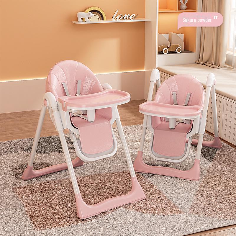 Multifunctional Foldable Baby and Children's Portable Dining Chair