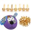 Metal Album Scrapbooking Embellishment Clasp Plated Mini Brads Paper Fastener Handmade Craft