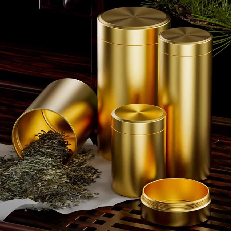 Мини Портативная Герметичная Банка Дорожная Влагостойкая Однотонная Контейнер для Хранения Продуктов Орехи Конфеты Жестяная Банка для Чая Металлическая Коробка Нержавеющая Сталь