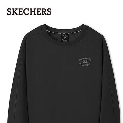 Skechers Унисекс Спортивная Толстовка-Пуловер L325U025