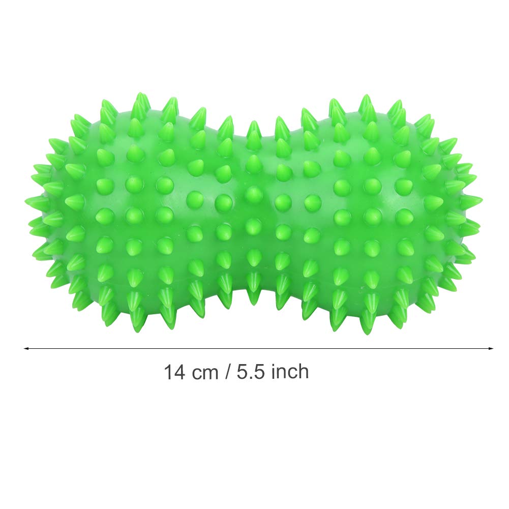 Массажный мячик арахис для расслабления мышц, фасциальный мяч с шипами, фитнес-мяч, ролик для восстановления, мяч для йога-терапии