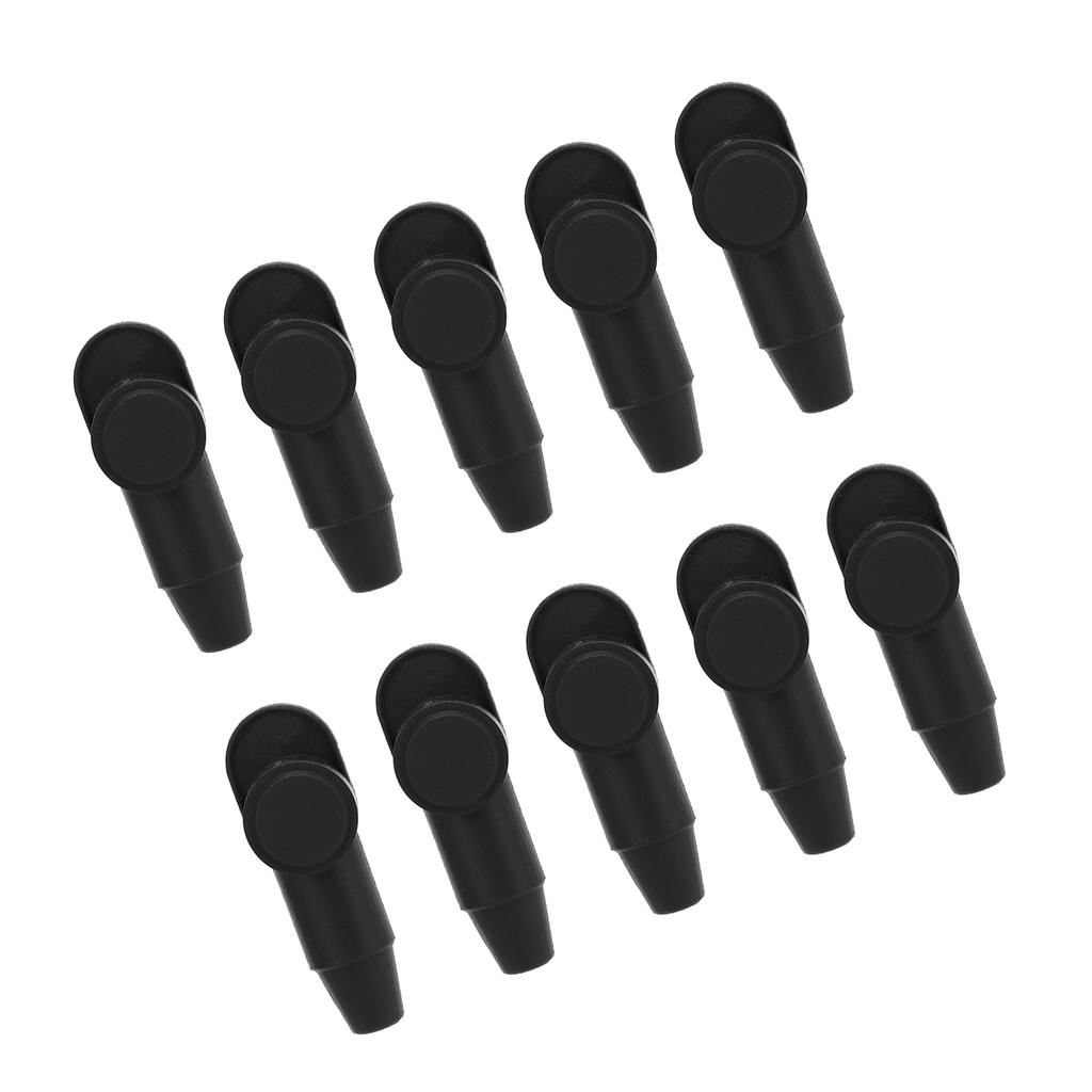 10Pcs Silicone Terminal Covers Protect Battery Multi Purpose Easily Use Safer R End Cover for Alternators Starters