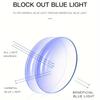 Blue Light Blocking Glasses For Men Women  Anti Eyestrain Uv For  Computer Gaming Glasses Trendy Lightweight Frame