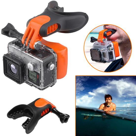 Mouth Mount Conspicuous Portable Camera Accessories Surfing Mouthpiece Bite for GoPro Hero 7/6/5