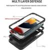 3-в-1 Прочный противоударный чехол-броня из ПК+ТПУ для IPhone 16 15 14 11 Pro Max Plus 13/12 Mini 4/5G Защитный чехол-коробка OTT-B