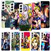 Чехол для телефона JoJo's Bizarre Adventure Джолин Куджо для Samsung Galaxy S26 S25 Edge S24 S23 FE S22 Ultra S21 Plus S20 + Fundas Cove