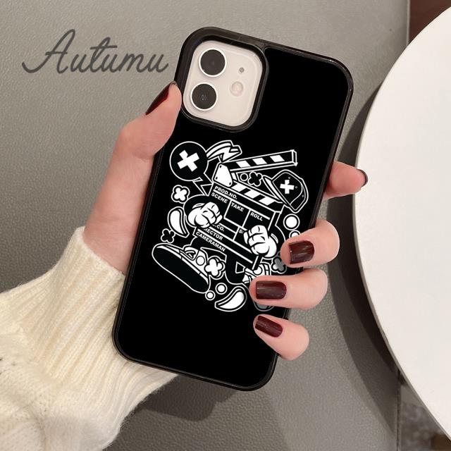 Чехол для телефона с хлопушкой, кинофильмом, для iPhone 11 12 13 14 Pro Max mini XR XS SE 2020 7 8 Plus Galaxy S21 S22