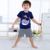Комплект детской одежды из 2 предметов: футболка с героями мультфильмов + шорты, повседневный комплект