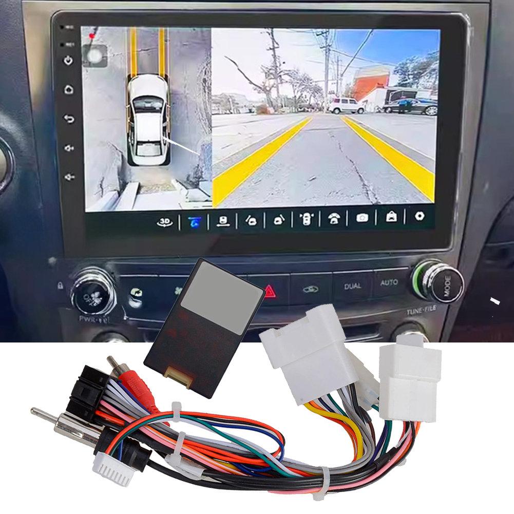 12V Black Navigation Power Cable Protocol Box For Toyota08-13 For Lexus330/350 Replacement Car Accessories