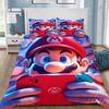 3D Изысканное Игровое Цифровое Печать Пододеяльник SuperS-Marios Bros Комплект Постельного Белья Одеяло Кровать Молодежь Домашний Декор Дети Мальчики Подарок
