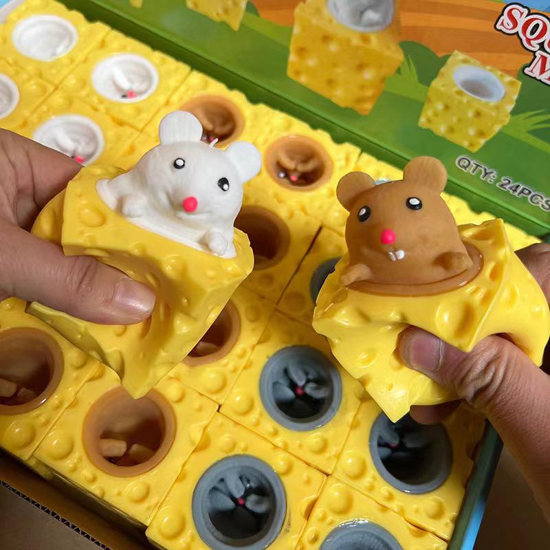 Трансграничные игрушки-антистресс: Жидкое тесто из яичного желтка, Вентиляционное отверстие для гамбургера и Чашка для белки. Медленное восстановление формы, щипайте и сжимайте для снятия стресса.