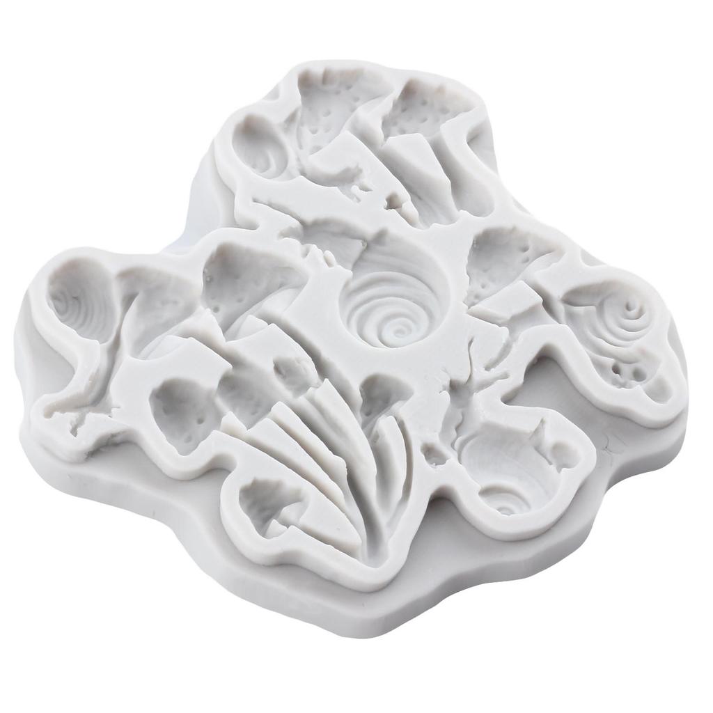 Силиконовая форма для грибов, форма для улитки из мастики, инструменты для украшения торта, тематический торт, десерт, украшенный, форма для шоколадных конфет