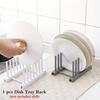 1pcs New Kitchen Organizer Pot Lid Rack Spoon Plate Holder Cooking Dish Tray Rack Stand Kitchen Accessories Home Storage Items
