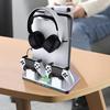 With Headphone Holder Controller Charging Stand RGB Light Cooling Stand for PS5/PS5 Slim