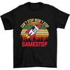 Элон Маск Не Может Остановиться Не Остановится Gamestop Винтажная Футболка, Классическая Кино Футболка, Смешная Футболка Черная