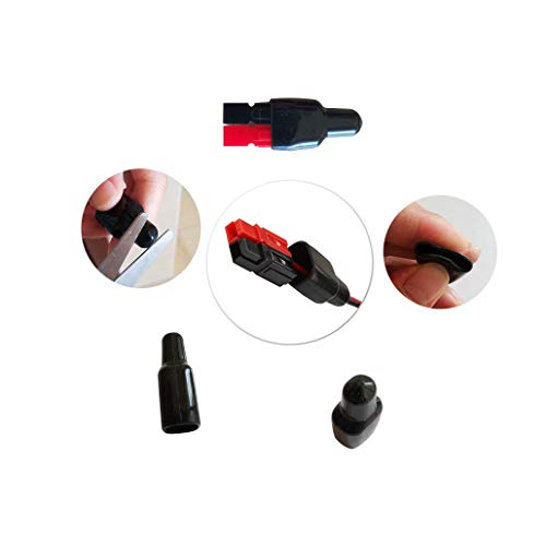 GTIWUNG 12 Pair 30A 600V Quick Disconnect Power Terminal Connector, Red Black Quick Connect Battery Connector Modular Power Connector Set, AWG12-