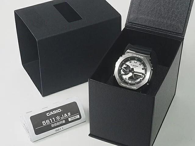 Casio Мужские часы G-SHOCK серии 2100 с кварцевым механизмом GM-2100-1AJF, [FJ]