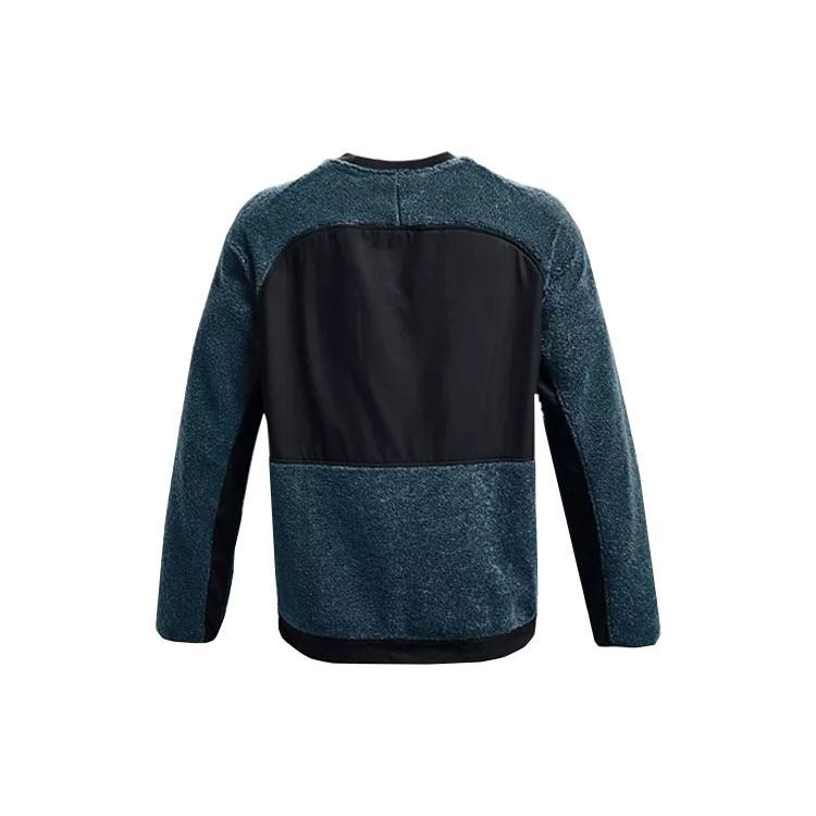Under Armour Mission Sweatshirts Men's Blue Crew Neck Thickened Other Unisex 1366093-413