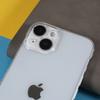 Безрамочный чехол для iPhone 13, Прозрачная защитная накладка из твердого ПК, устойчивая к царапинам