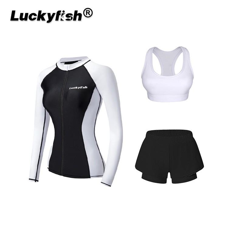Diving Rash Guard Set Women UV Protection Long Sleeve Pants Quick Dry Slim Fit Surfing Snorkeling Swimsuit