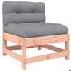 VidaXL Middle Sofa with Cushions Solid Douglas Wood, Garden Sofa, Garden Seat, Outdoor Seat, Sofa 825553