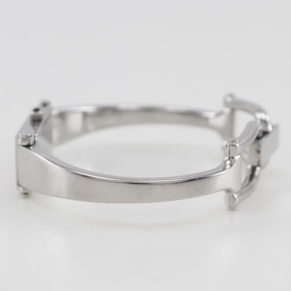 GUCCI Watches 1500L pinkDial Stainless Steel Quartz Analog display Women Used