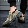 Модные и модные дышащие легкие летные тканые туфли большого размера, походная обувь, носки, обувь для спорта и отдыха на открытом воздухе