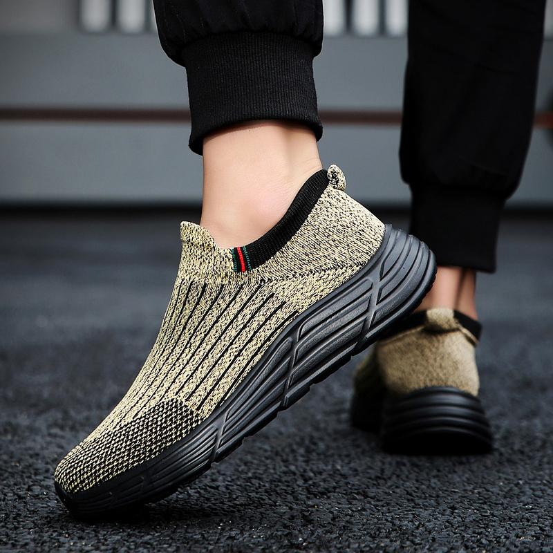 Модные и модные дышащие легкие летные тканые туфли большого размера, походная обувь, носки, обувь для спорта и отдыха на открытом воздухе