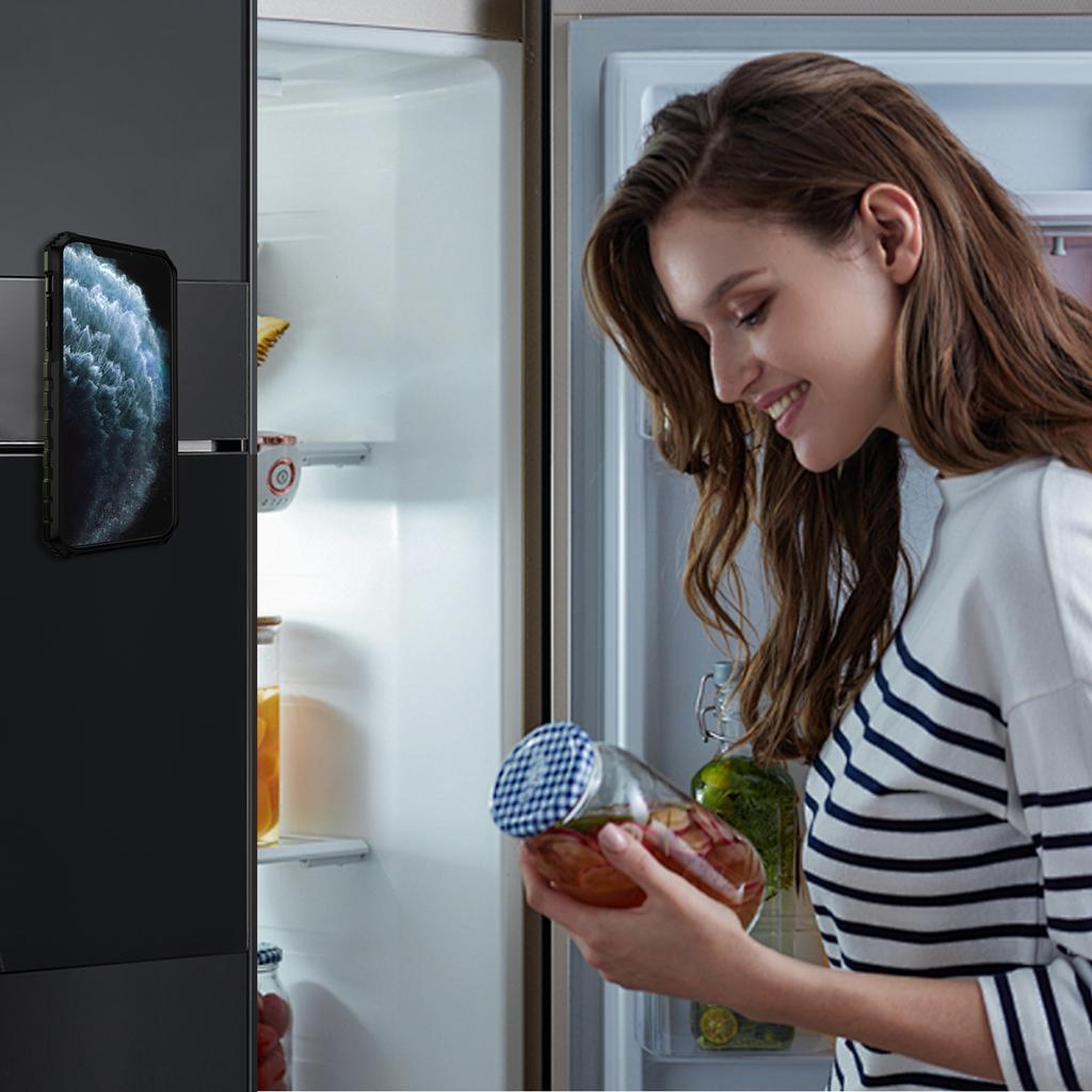 Чехол для iPhone 15 14 13 12 11 Pro Max с магнитным кольцом-держателем, защитные подставки Magsafe Len, полный зеркальный чехол, чехлы-подставки