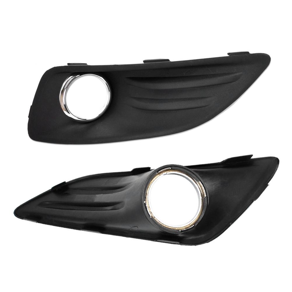 Lower Grille Fog Light Frame D2BZ15266CB Car Fog Light Hoods D2BZ15266GB Fog Lamp Cover for Ford Fiesta 2013 2014 2015 2016 2017