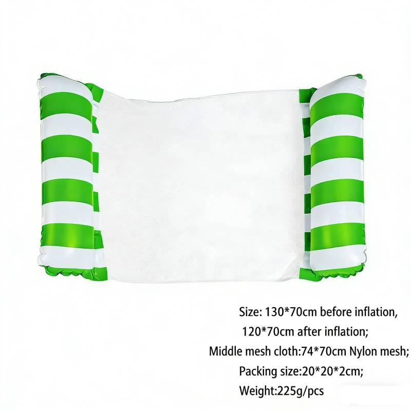 Надувной плавающий гамак-шезлонг, складной, портативная плавучая кровать, плавучий матрас для бассейна, пляжа