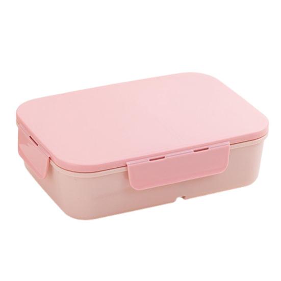 Bento Box Large Capacity 3 Compartments Reusable Lunch Box Containers Double-Layer Stackable Snack Box Meal Prep Containers for School Work Travel