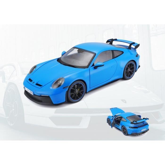 Miniatures montées - Porsche 911 GT3 Bleue 2022 1/18 Maisto