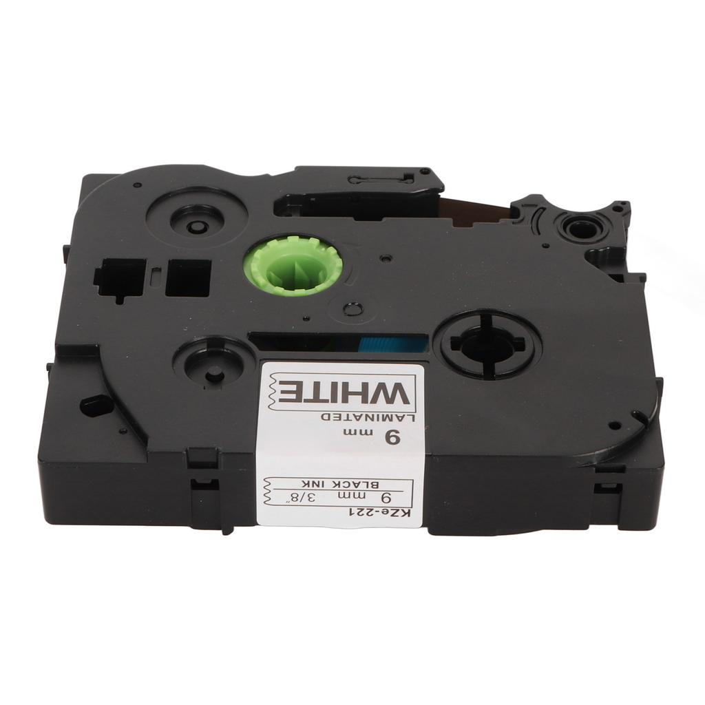 Label Maker Tape 9mm Black On White Label Label Print Paper for LM210D LP420 LM500TS Label Printer 2