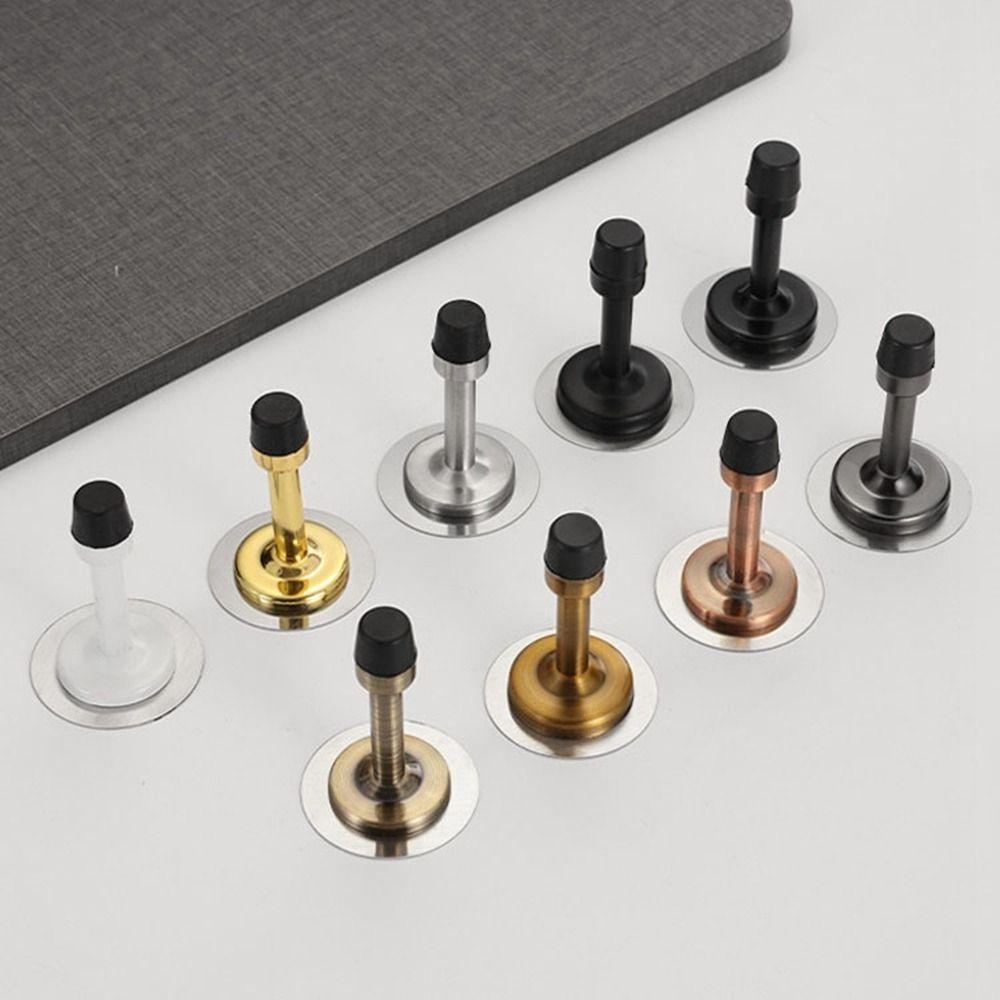 Noise Canceling Door Crash Pad Stainless Steel Door Holder Durable Door Stopper Home