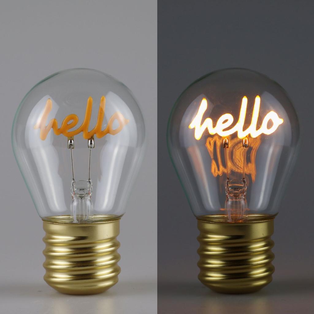 Cute Cartoon LED Bulb Night Light, Rechargeable, Colorful Decorative Portable Lamp