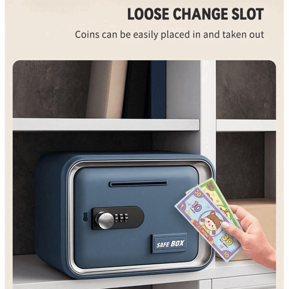 Password Lock Mini Safe Box Educational Toy Mini ATM Child Gifts Cash Can  Boys Girls Toy