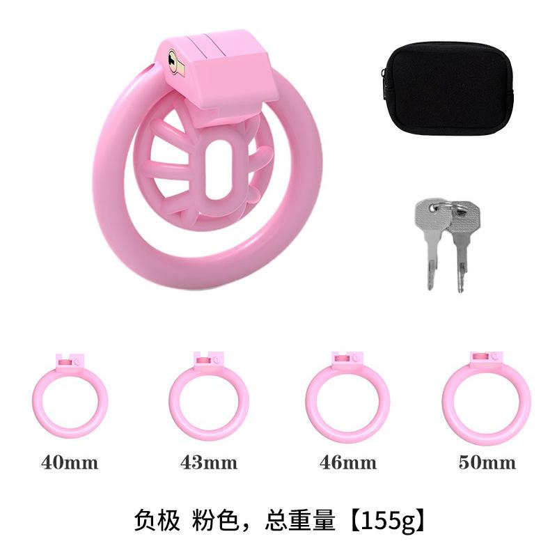 Male Positive-Negative Pole Chastity Cage Whale Head Style Sissy Abstinence Cage BDSM Adult Toy CB Urethral Lock Sex Product18+