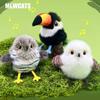 Симулятор птицы Птичья игрушка Самостоятельно-привет Скука Электрический вокальный воробей Автоматически дразнит