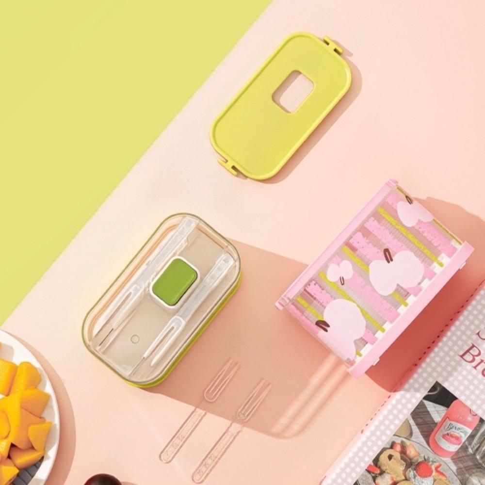 Portable Small Fork Storage Box Reusable Fork Organizer Dim Sum Serving