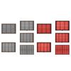 Large Capacity Wooden Jewelry Tray Dust-proof Jewelry Display Box  Jewelry Display