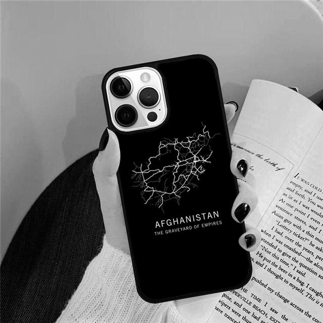Афганский Афганистан Флаг Свобода Чехол для Телефона для iPhone 17 Air 16 15 14 13 11 12 Pro Max Plus Корпус Coque