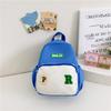 New Trendy Kids Nylon Backpack Colorful Letters Cute Casual School Bag
