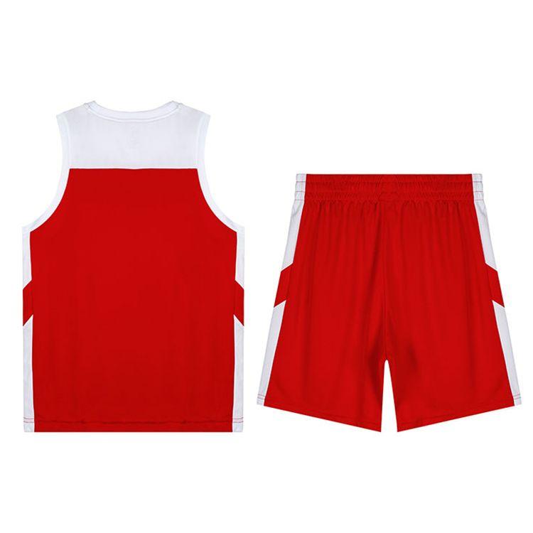 Anta Basketball Series Team Jersey And Shorts Set Men Sportswear Cinnabar-Red 952351201-3