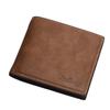 Luxury Men's Leather Tri-Fold Wallet - Spacious, Stylish Business ID & Card Holder