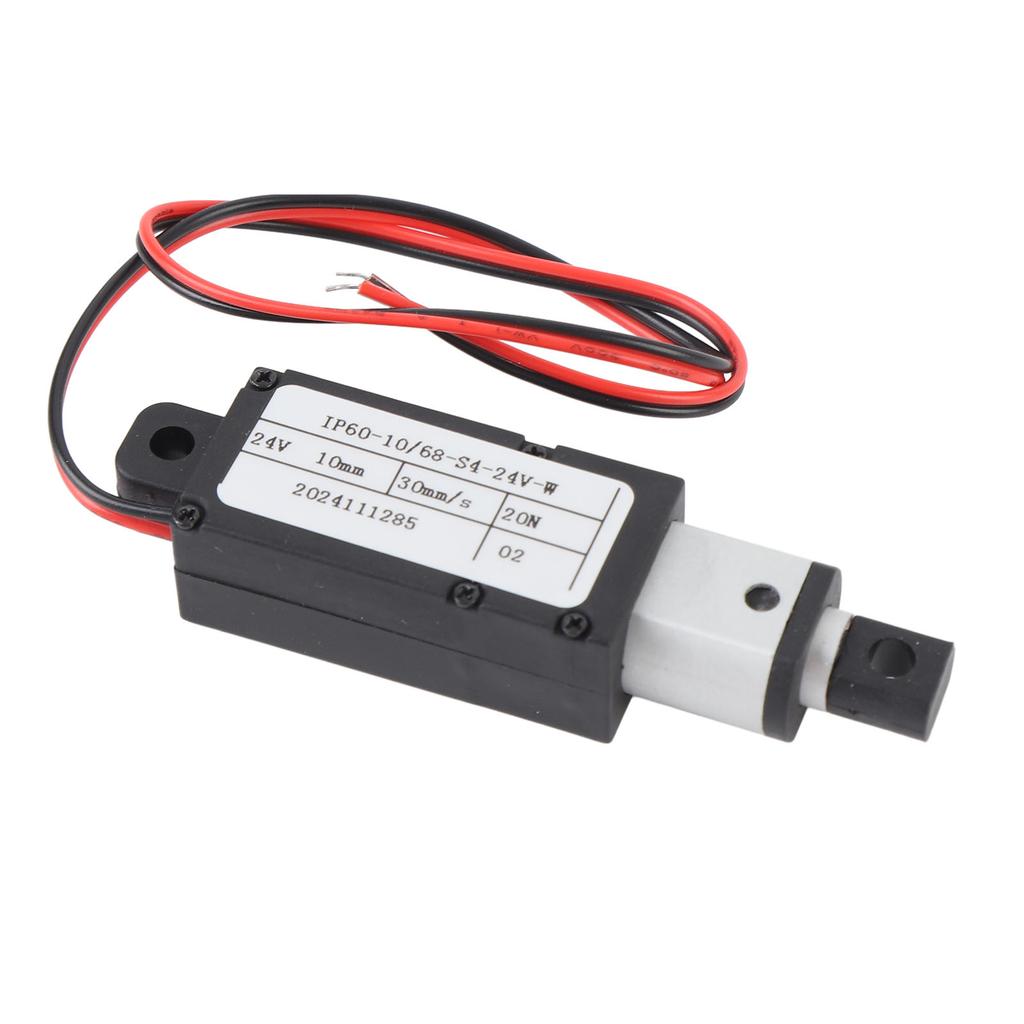 Electric Mini Linear Actuator 10mm Stroke 20N Thrust 30mms Linear Motion Actuator for Furniture