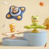 Baby Spinner Toys For Toddlers Bear Hand Fidget Spinner With Suction Cup Sensory